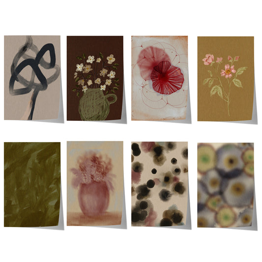 Blumen Poster · Geschenkidee · Dekoprint ohne Rahmen