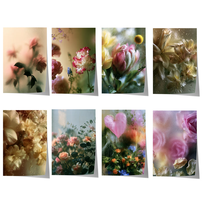 Moderne Blumen Poster | Verträumte Blüten & Rosen | JUSTGOODMOOD