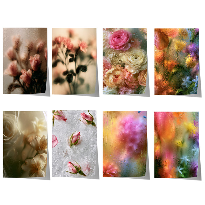 Moderne Rosen Poster | Zarte Blüten & Fotokunst | JUSTGOODMOOD