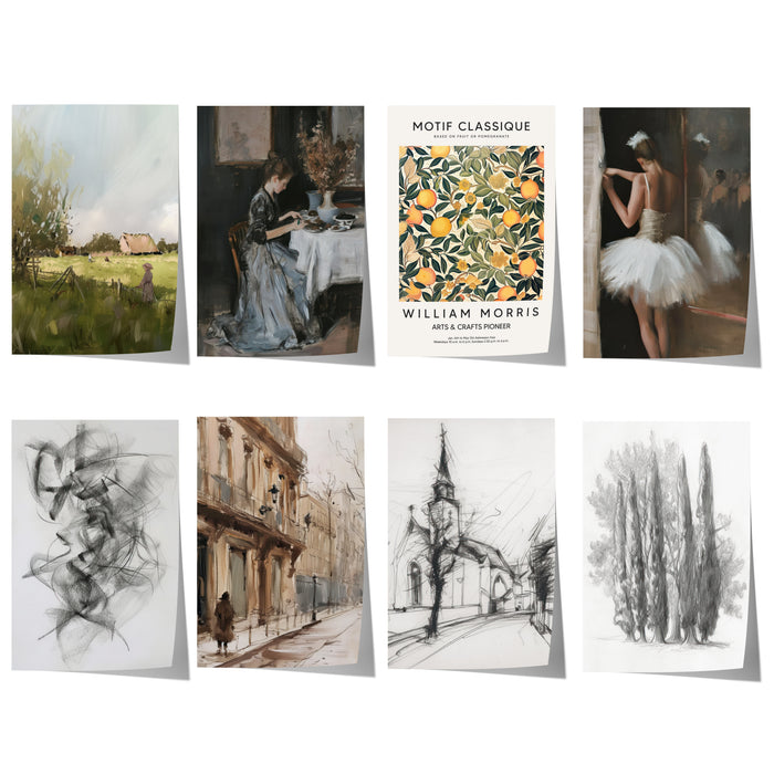 JUSTGOODMOOD Poster – Premium Baumwoll-Leinwandkunst