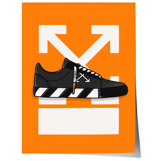 sneaker off style streetwear poster