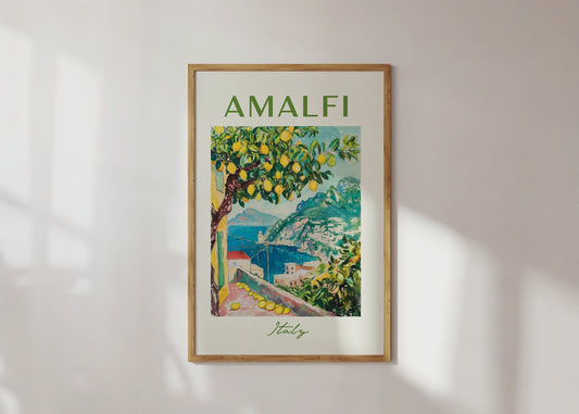 SOMMER POSTER SUMMER Vibes · Geschenkidee · Sonne Meer Strand · Kunstdruck · Deko Print ohne Rahmen - justgoodmood