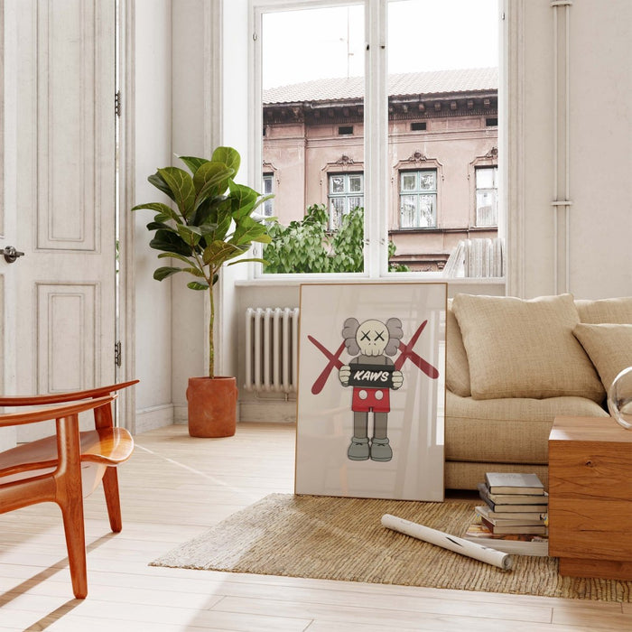 Street Art Poster auf Premium Baumwolle – JUSTGOODMOOD