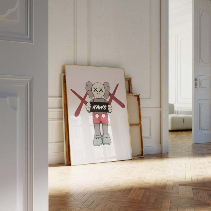 Street Art Poster auf Premium Baumwolle – JUSTGOODMOOD