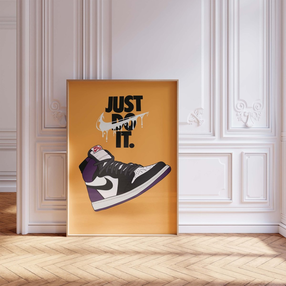 Streetwear Sneaker Poster · Urban Hype Wall Art · Urban Sneakerhead Pop Art · Print ohne Rahmen - justgoodmood