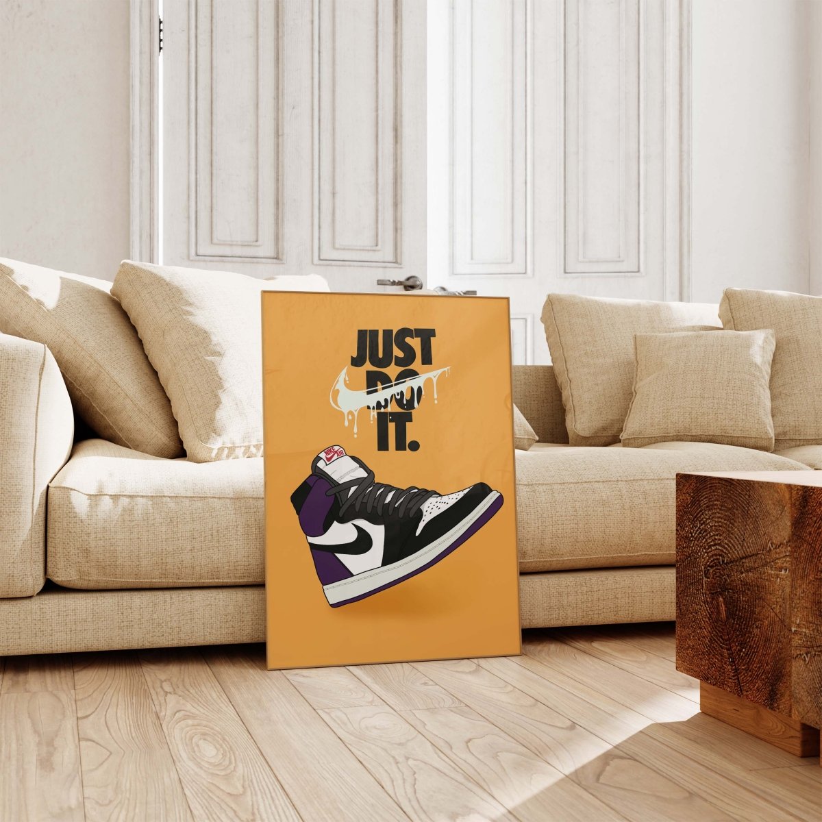 Streetwear Sneaker Poster · Urban Hype Wall Art · Urban Sneakerhead Pop Art · Print ohne Rahmen - justgoodmood