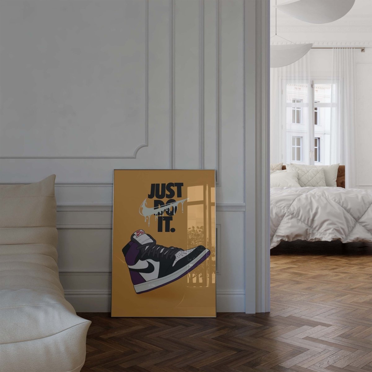 Streetwear Sneaker Poster · Urban Hype Wall Art · Urban Sneakerhead Pop Art · Print ohne Rahmen - justgoodmood