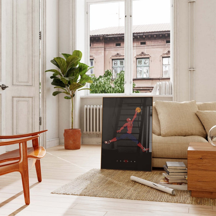 JUSTGOODMOOD Superheld Poster – Vibrante Baumwollqualität