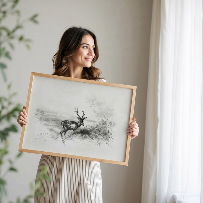 JUSTGOODMOOD Poster – Edle Baumwoll-Kunstwerke