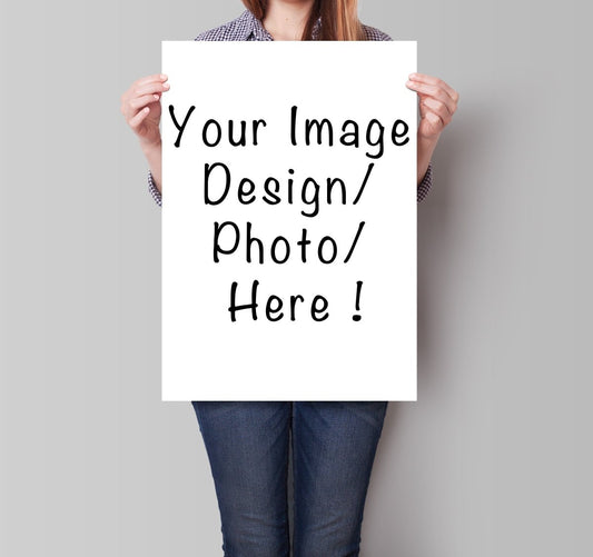Ihr Foto Bild Design zum Drucken Große Individuelles Poster Kunst personalisierte Geschenk A0 A1 A2 A3 A4 A5 - justgoodmood