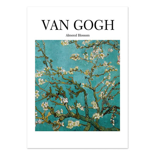 Poster Flowers Van Gogh Henri Matisse Rousseau Museum | Pictures living room | Murals Bedroom | Deco print without frame | Pictures set