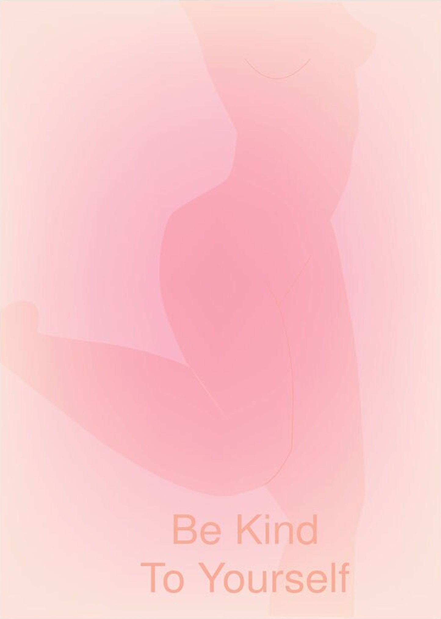 Poster Positive Energie in Rosa Farben I Bilder Wohnzimmer | Wandbilder Schlafzimmer | Deko Print ohne Rahmen | Bilder Set