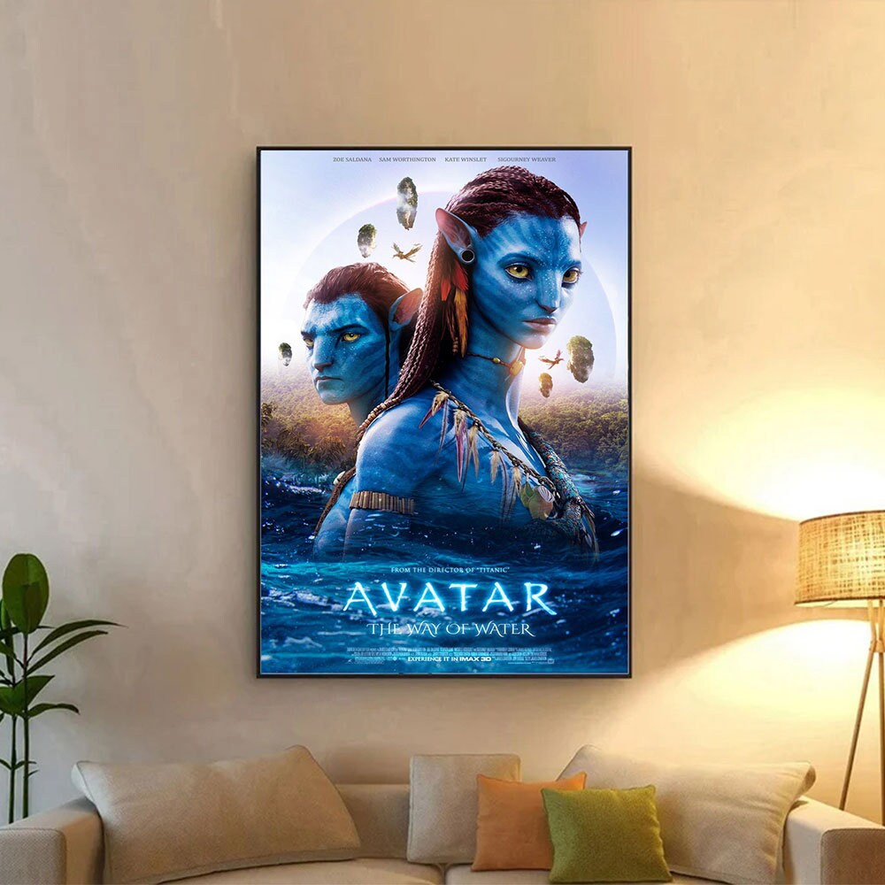 Poster Film Avatar 2 Weg des Wassers als Deko Print ohne Rahmen