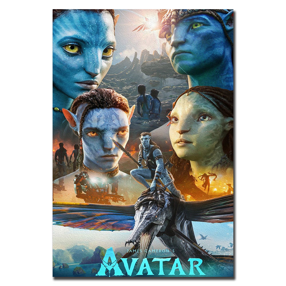 Poster Film Avatar 2 Weg des Wassers als Deko Print ohne Rahmen