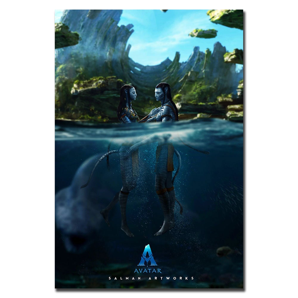 Poster Film Avatar 2 Weg des Wassers als Deko Print ohne Rahmen