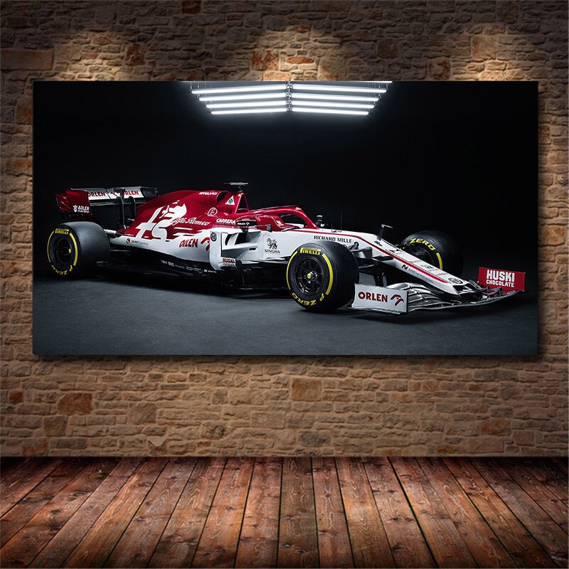 Poster Formel 1 Rennwagen Grand Prix I Scuderia Ferrari I Alfa Romeo I Renault I   I  Deko Print ohne Rahmen