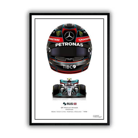 Poster Formel 1 Helme Rennfahrer Gewinner  I Deko Print ohne Rahmen