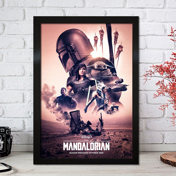 Poster Film Serie Mandalorian I Deko Print ohne Rahmen