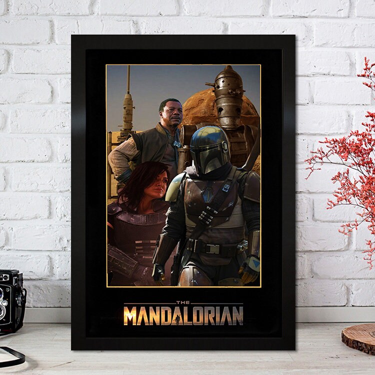 Poster Film Serie Mandalorian I Deko Print ohne Rahmen