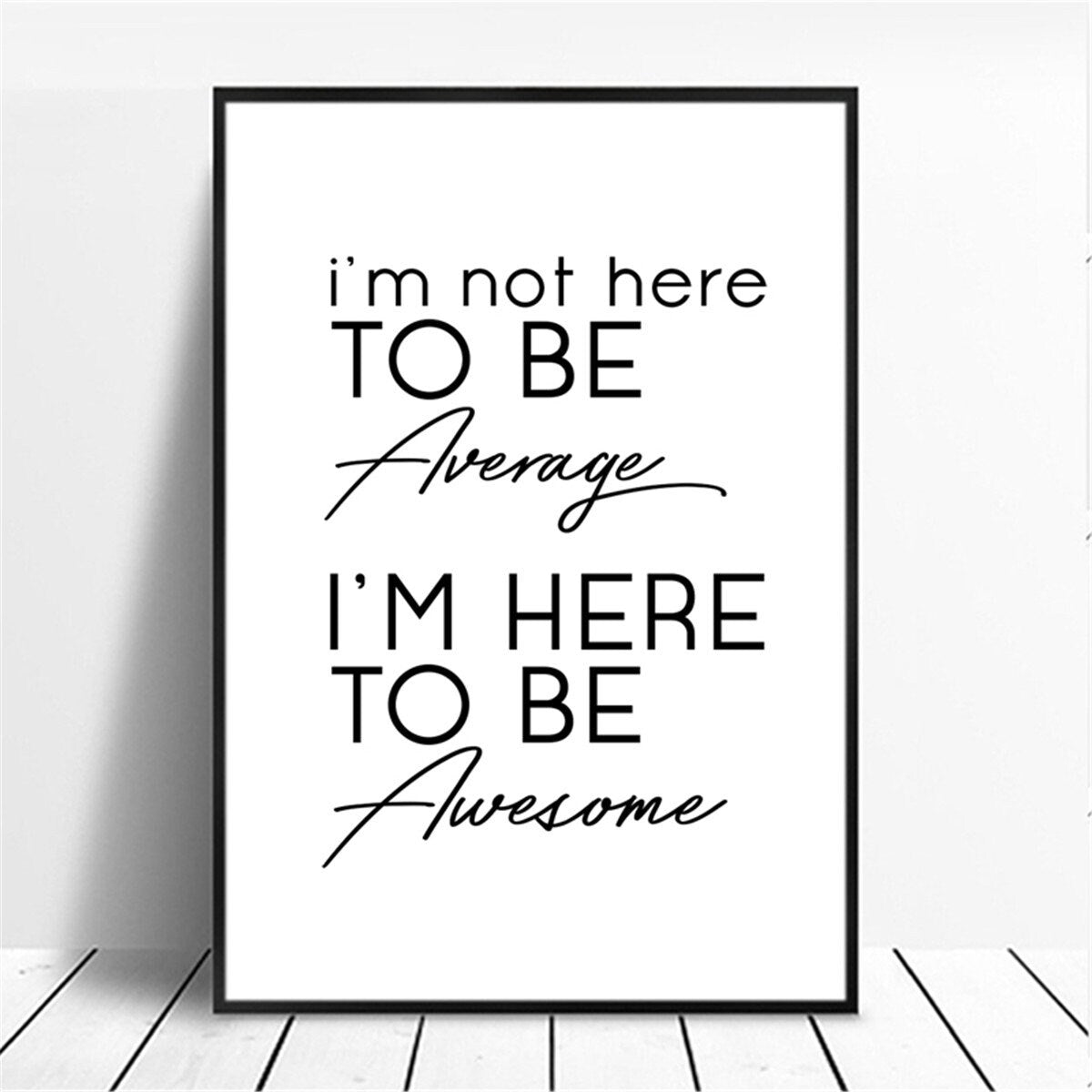 Poster Motivation Zitate I Wandbilder Wohnzimmer & Schlafzimmer I Deko Print Bilder I ohne Rahmen