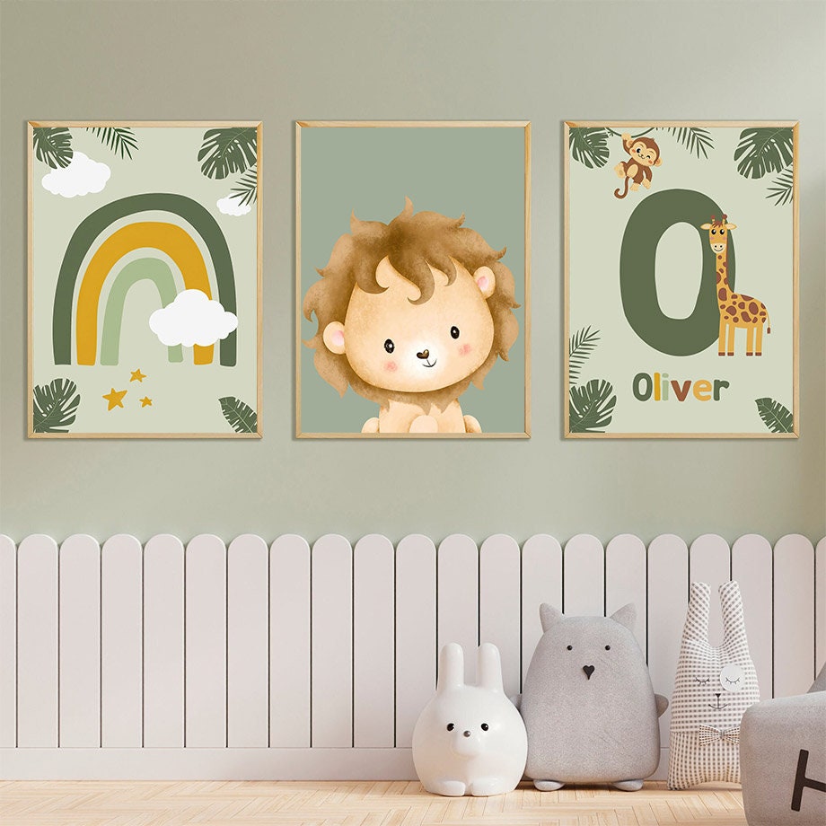 Kunstdruck for Sale mit Niedliche Kinderzimmer-Dschungel-Tier-Dekoration –  kleine Kinder-Dschungel-Themen-Geschenke – as-Dschungel von  happygiftideas