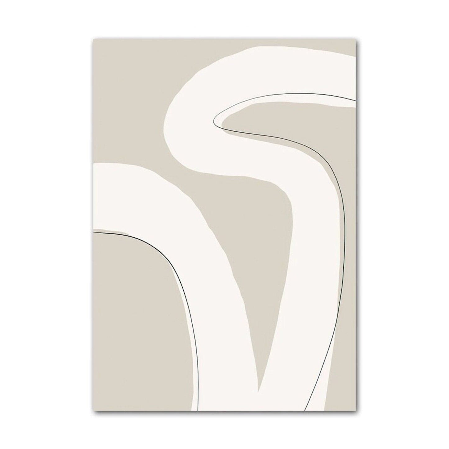 Poster Abstrakt Gallerie Wand als Deko Print ohne Rahmen - justgoodmood