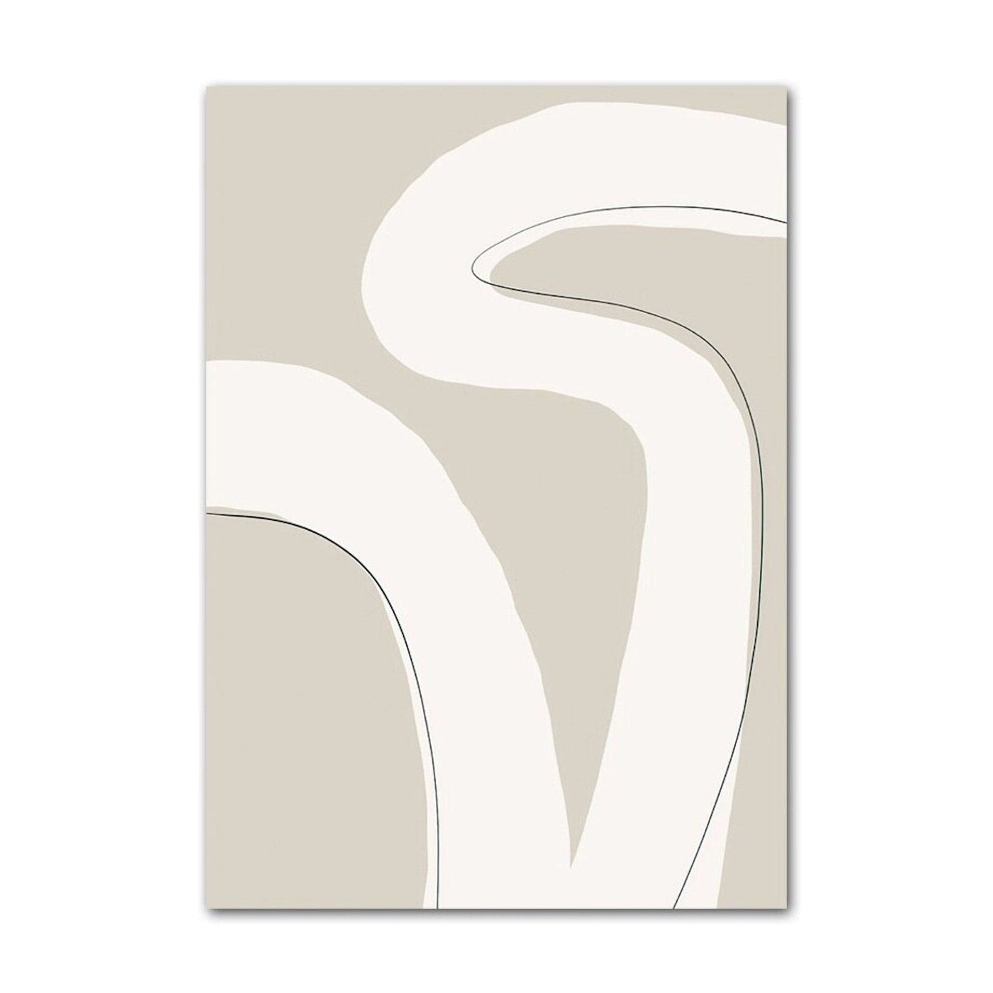 Poster Abstrakt Gallerie Wand als Deko Print ohne Rahmen - justgoodmood