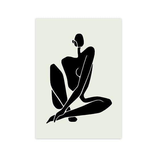 Poster Abstrakt Schwarz Beige I Inspirierende Sprüche I Wandbilder Wohnzimmer & Schlafzimmer I Deko Print Bilder I ohne Rahmen - justgoodmood