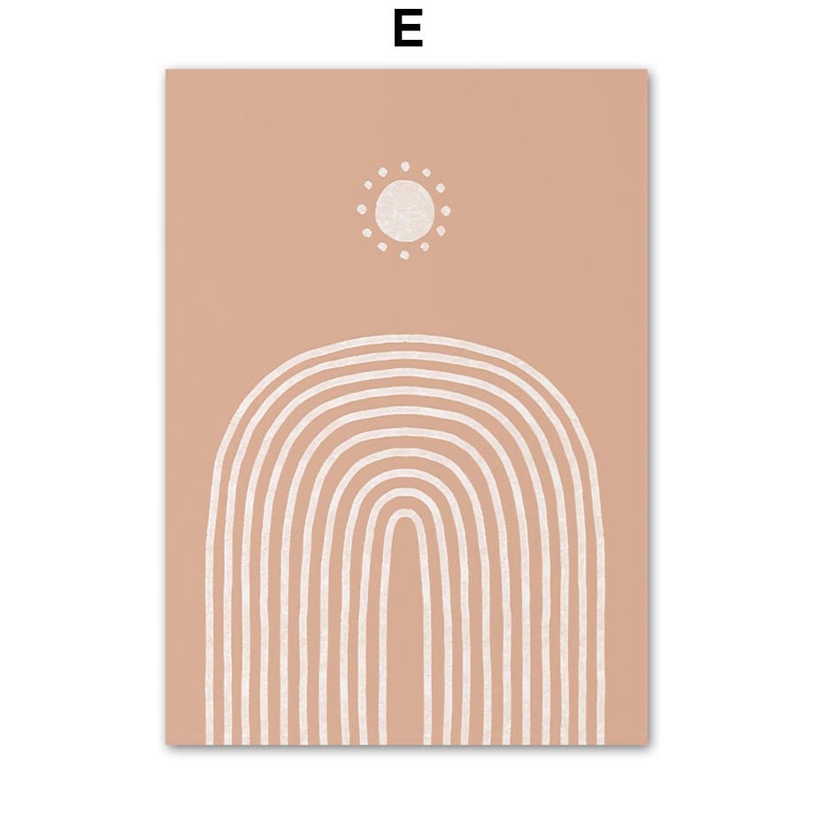 Poster Alpaka I You are my Sunshine I Alphabet I Regenbogen als Deko Print ohne Rahmen - justgoodmood