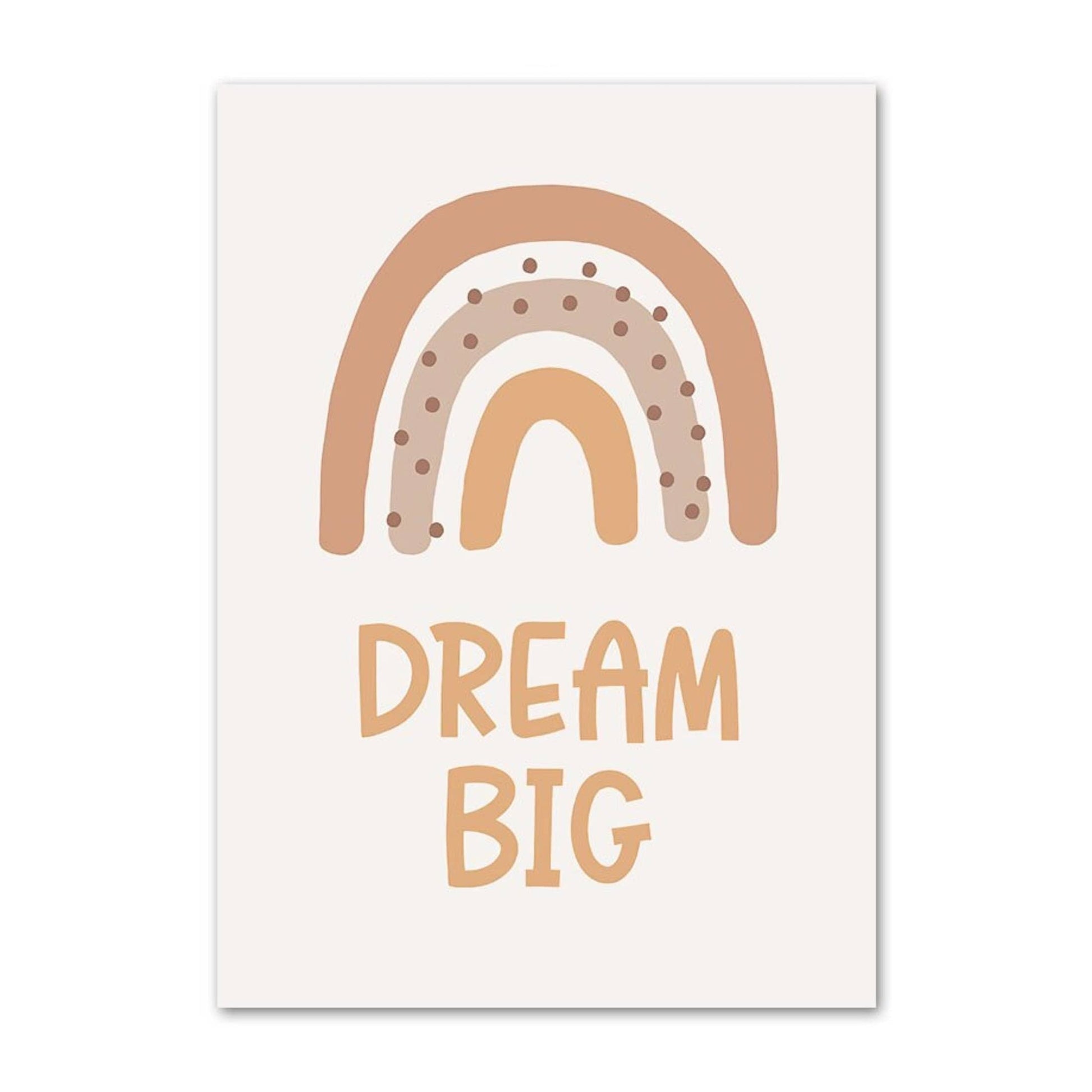 Poster Baby Motive Sonne Liebe Wolke Rakete Regenbogen Erdbeere Träume groß und Traktor als Deko Print ohne Rahmen - justgoodmood