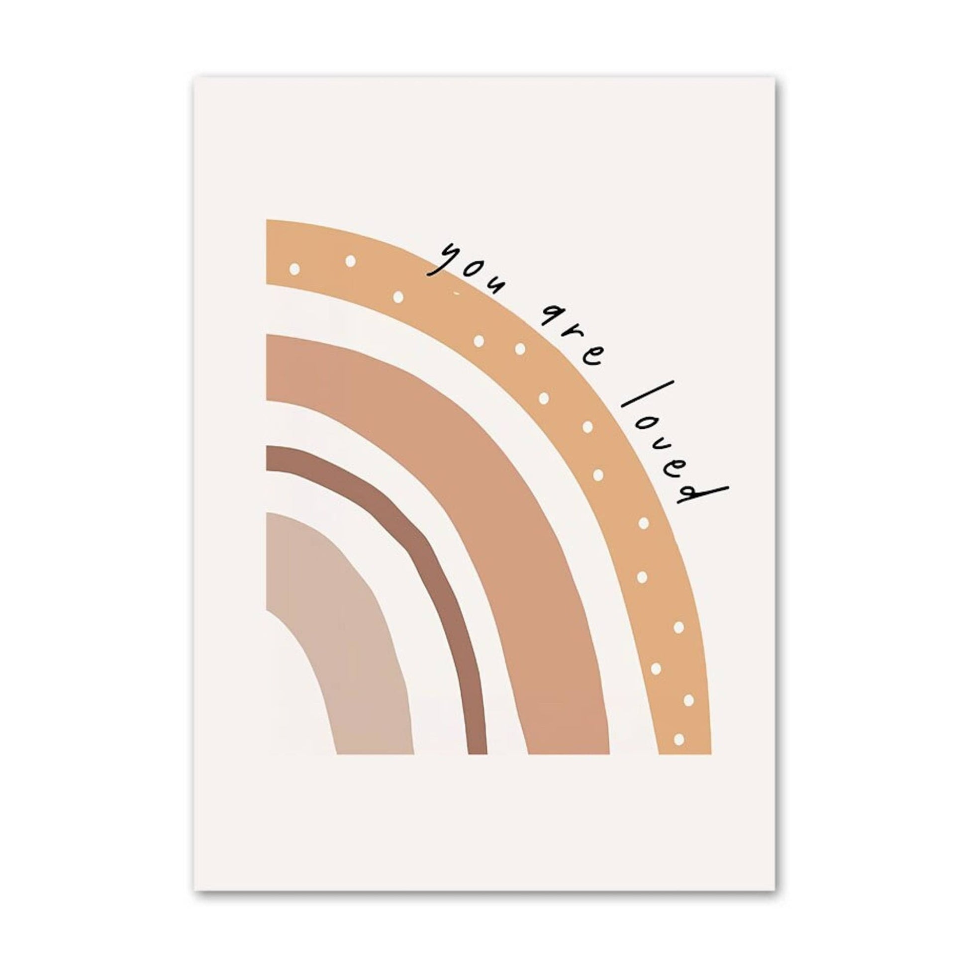 Poster Baby Motive Sonne Liebe Wolke Rakete Regenbogen Erdbeere Träume groß und Traktor als Deko Print ohne Rahmen - justgoodmood