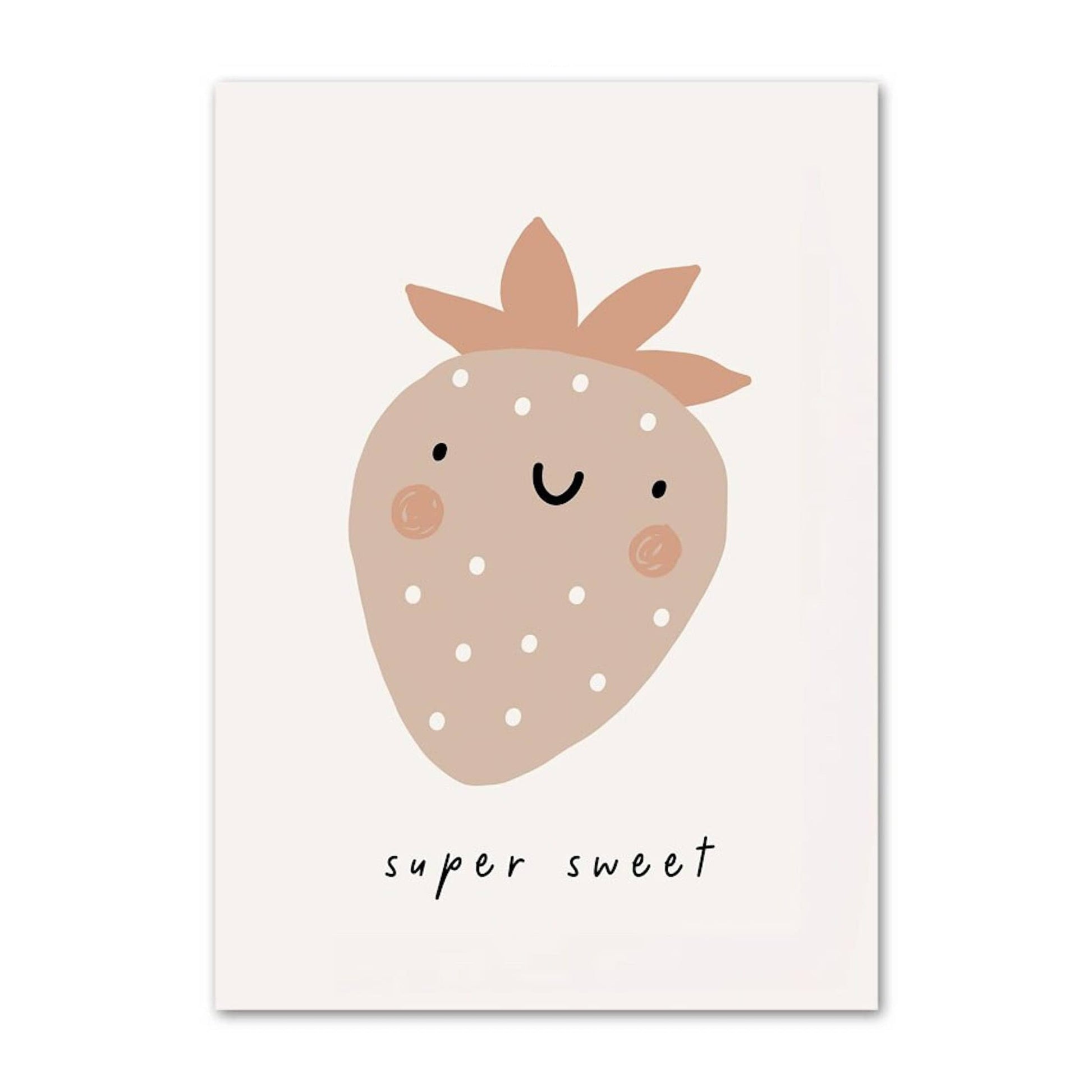 Poster Baby Motive Sonne Liebe Wolke Rakete Regenbogen Erdbeere Träume groß und Traktor als Deko Print ohne Rahmen - justgoodmood