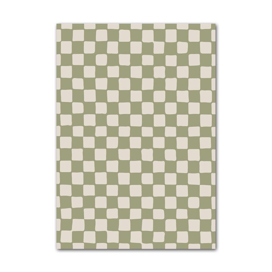 Poster Boho Abstrakt Berggrün | Bilder Wohnzimmer | Wandbilder Schlafzimmer | Deko Print ohne Rahmen | Bilder Set Kunstdruck - justgoodmood