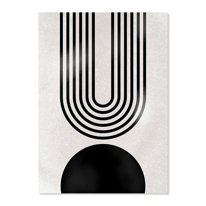 JUSTGOODMOOD Boho Poster – Premium Baumwoll-Kunstdruck