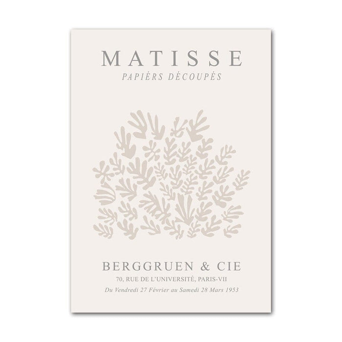 Poster Boho Abstrakt – Premium Baumwoll-Kunstdruck