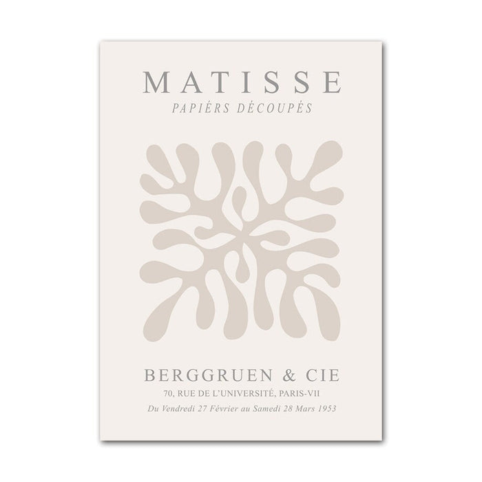 Poster Boho Abstrakt – Premium Baumwoll-Kunstdruck
