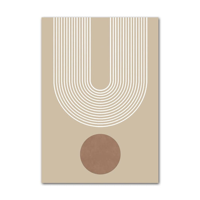 JUSTGOODMOOD Boho Poster – Edle Baumwoll-Qualität
