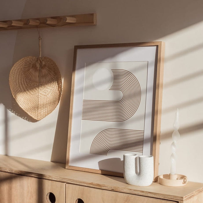 JUSTGOODMOOD Boho Poster – Edle Baumwoll-Qualität