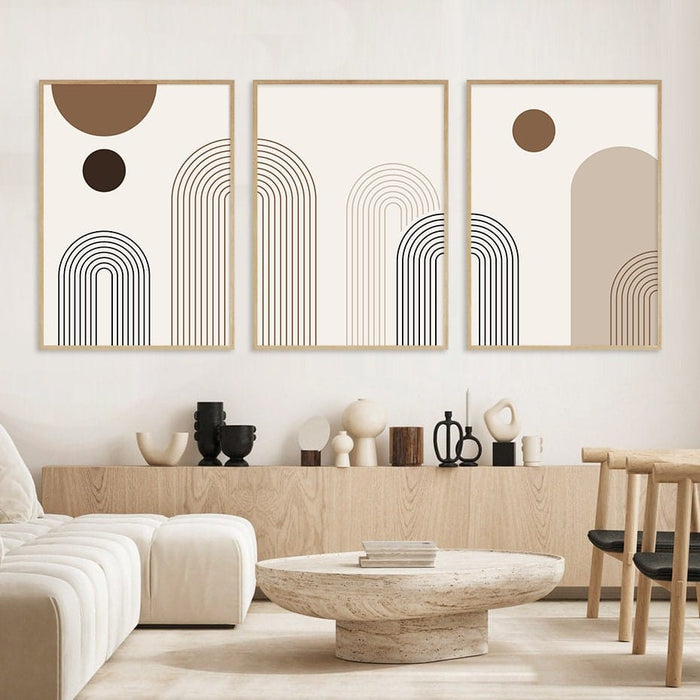 JUSTGOODMOOD Boho Poster – Edle Baumwoll-Qualität