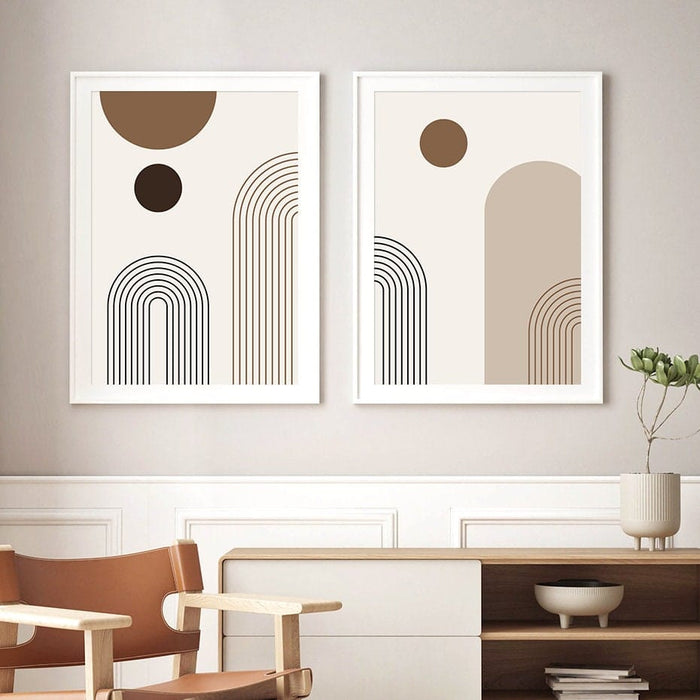 JUSTGOODMOOD Boho Poster – Edle Baumwoll-Qualität