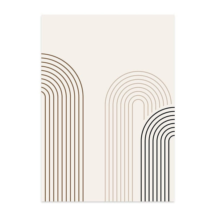 JUSTGOODMOOD Boho Poster – Edle Baumwoll-Qualität