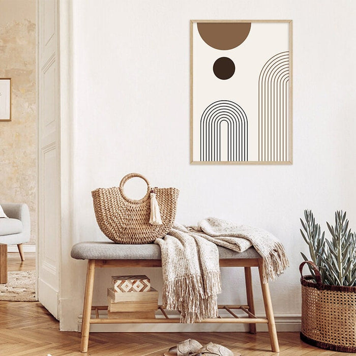 JUSTGOODMOOD Boho Poster – Edle Baumwoll-Qualität