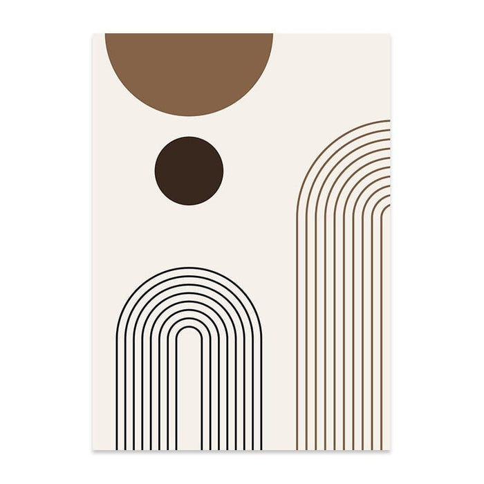 JUSTGOODMOOD Boho Poster – Edle Baumwoll-Qualität