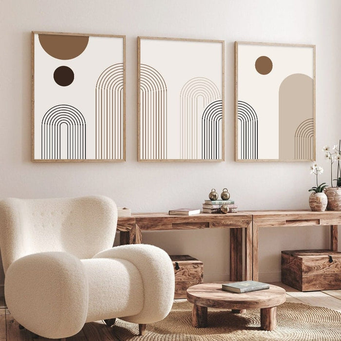 JUSTGOODMOOD Boho Poster – Edle Baumwoll-Qualität