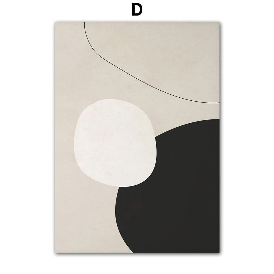 Poster Boho Abtrakt Boho I Home | Bilder Wohnzimmer | Wandbilder Schlafzimmer | Deko Print ohne Rahmen | Bilder Set Kunstdruck - justgoodmood