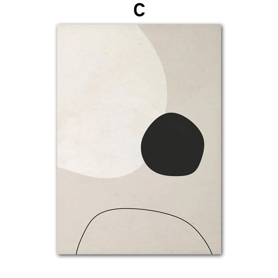 Poster Boho Abtrakt Boho I Home | Bilder Wohnzimmer | Wandbilder Schlafzimmer | Deko Print ohne Rahmen | Bilder Set Kunstdruck - justgoodmood