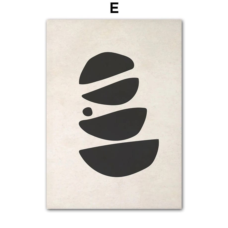 Poster Boho Abtrakt Boho I Home | Bilder Wohnzimmer | Wandbilder Schlafzimmer | Deko Print ohne Rahmen | Bilder Set Kunstdruck - justgoodmood