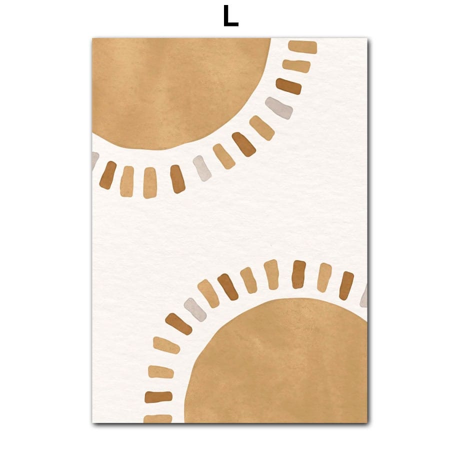 Poster Boho Kinderzimmer I Sonne I Autos I Hallo Welt I Turm als Deko Print ohne Rahmen - justgoodmood