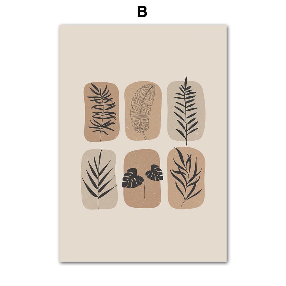 Poster Boho lets go cozy | Bilder Wohnzimmer | Wandbilder Schlafzimmer | Deko Print ohne Rahmen | Bilder Set Kunstdruck - justgoodmood