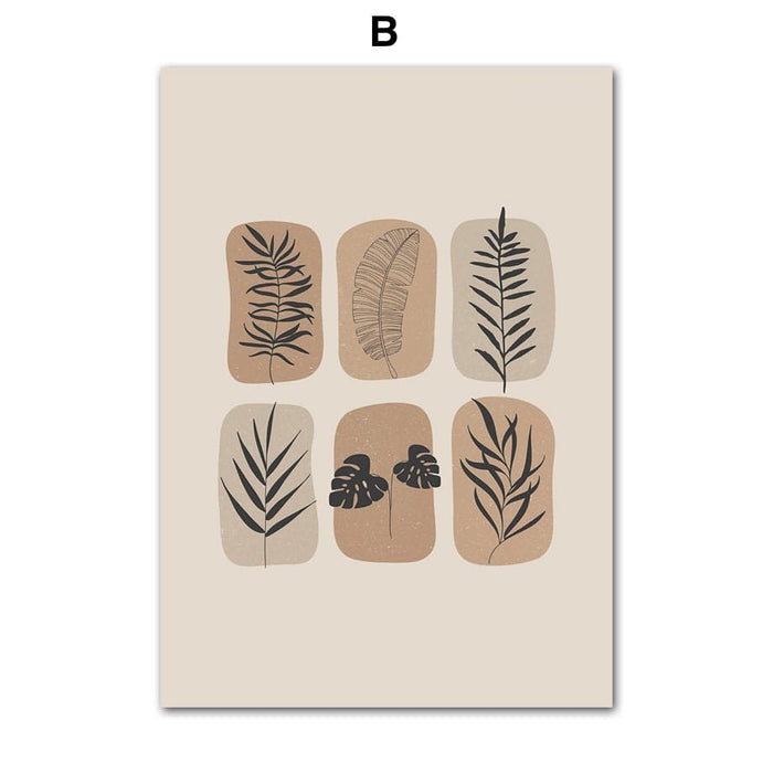 Boho Poster 'lets go cozy' – Premium Baumwollprint